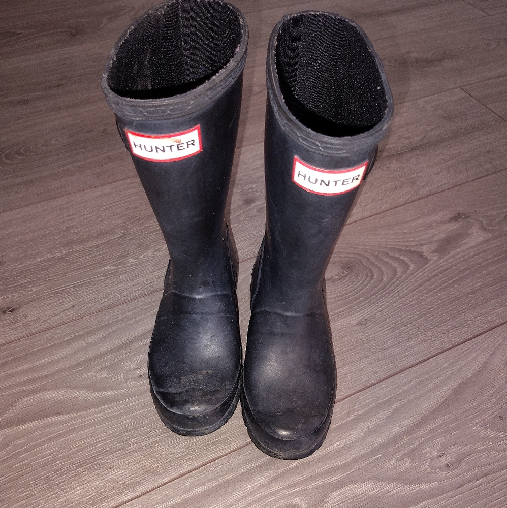 Hunter Classic Black Waterproof Boots